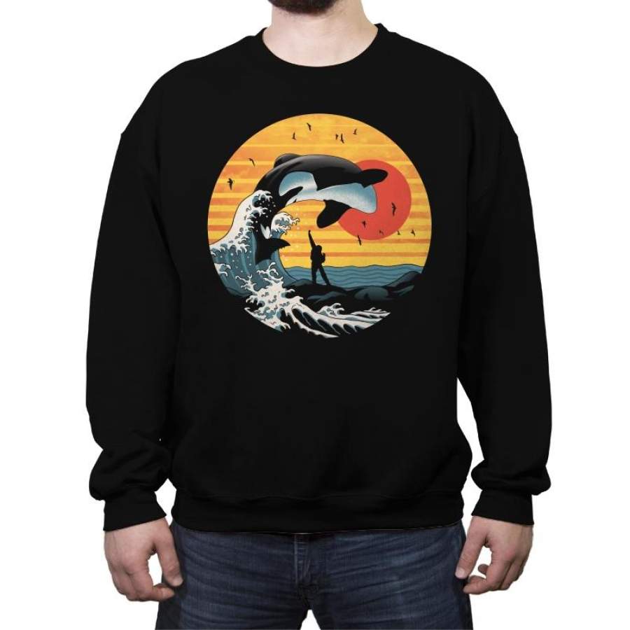 The Great Killer Whale – Crew Neck Sweatshirt