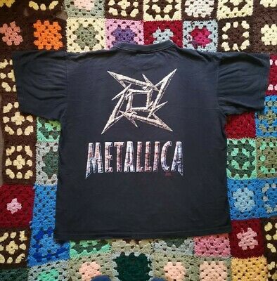 Vintage Metallica 1994 Load Shirt  Rare Double Sided 90s Giant 5461