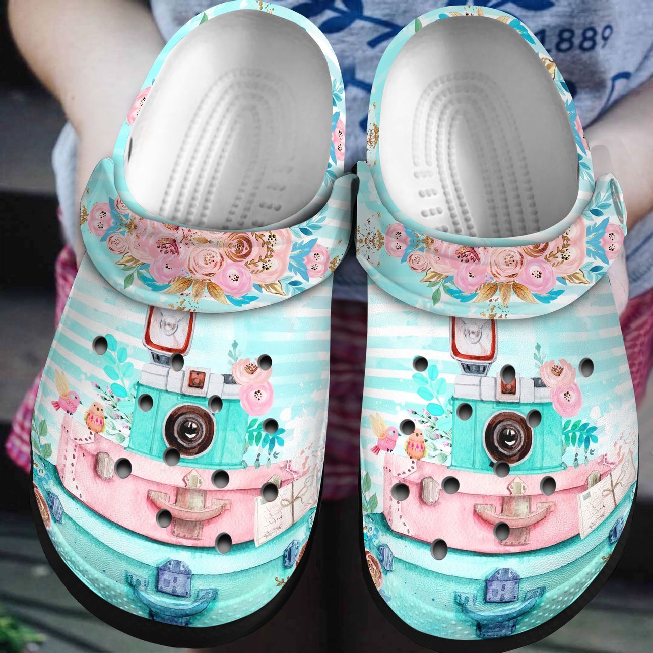 Photo Personalized Clog, Custom Name, Text, Color, Number Fashion Style For Women, Men, Kid, Print 3D Life Through A Lens