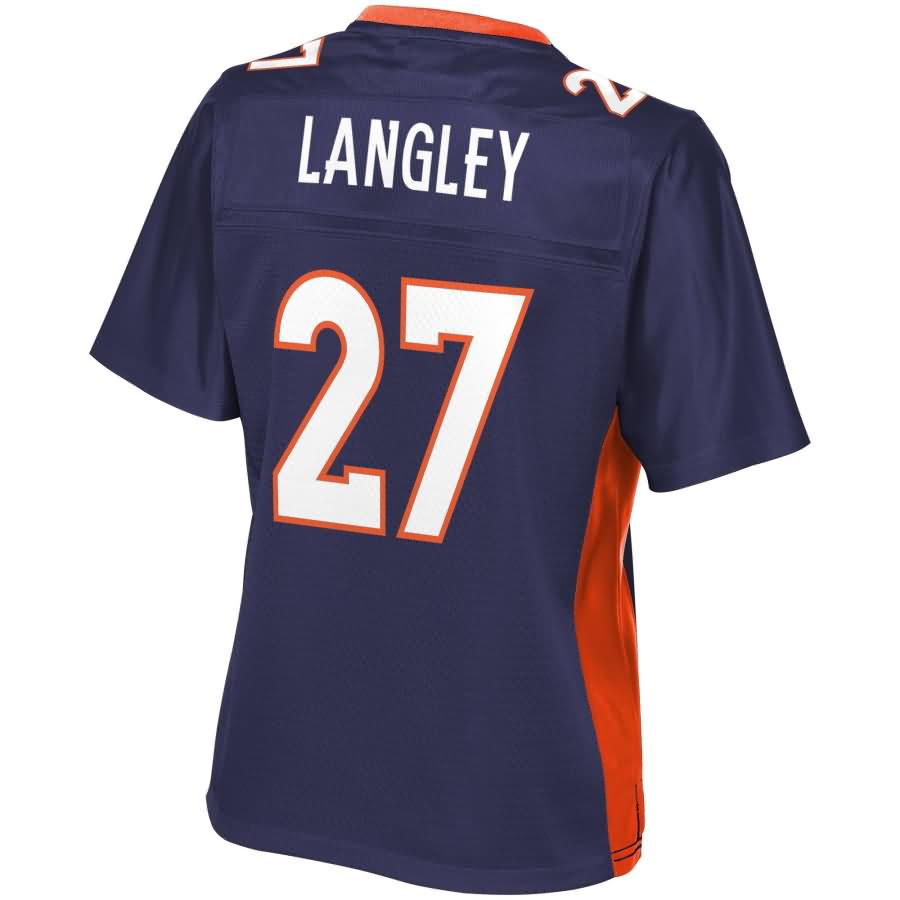 Brendan Langley Denver Broncos NFL Pro Line Womens Alternate Player Jersey – Navy