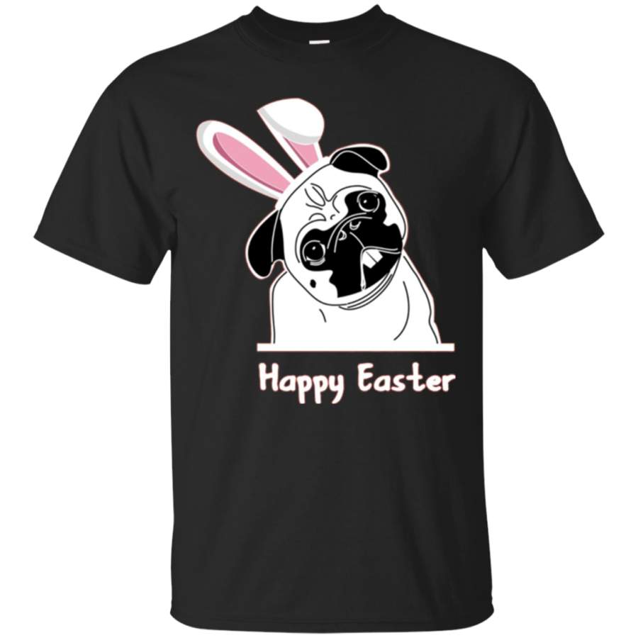 Pug Eater Shirt Bunny Ears Gifts for Dog Lover Funny T-Shirt