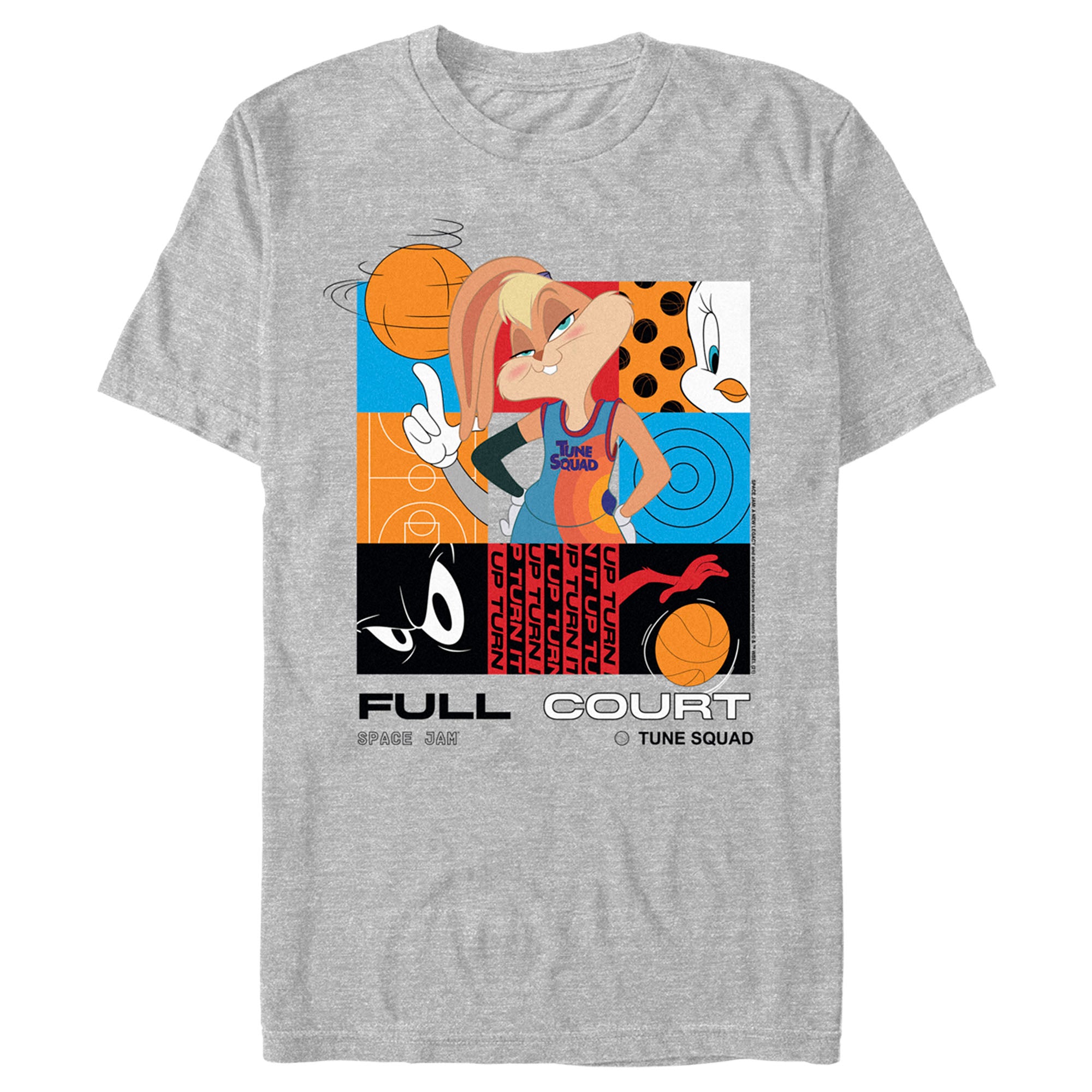 Space Jam: A New Legacy Men’S Lola Bunny Full Court  T-Shirt