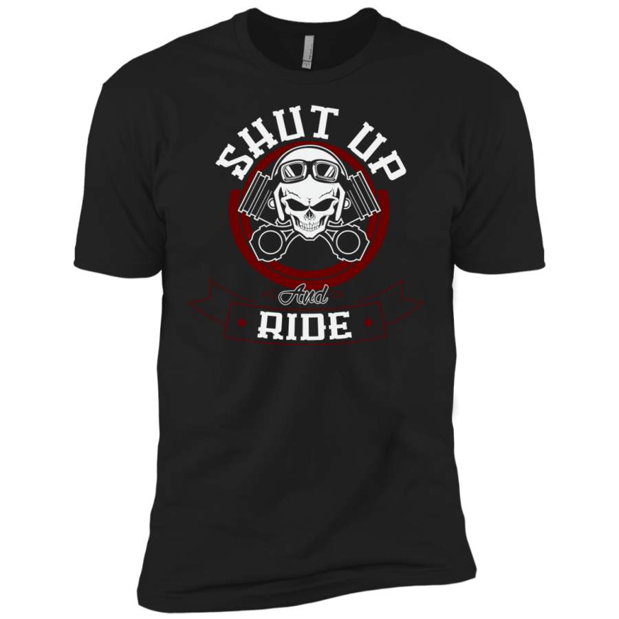 AGR Shut Up And Ride T-Shirt Hoodie Long sleeve Sweatshirt