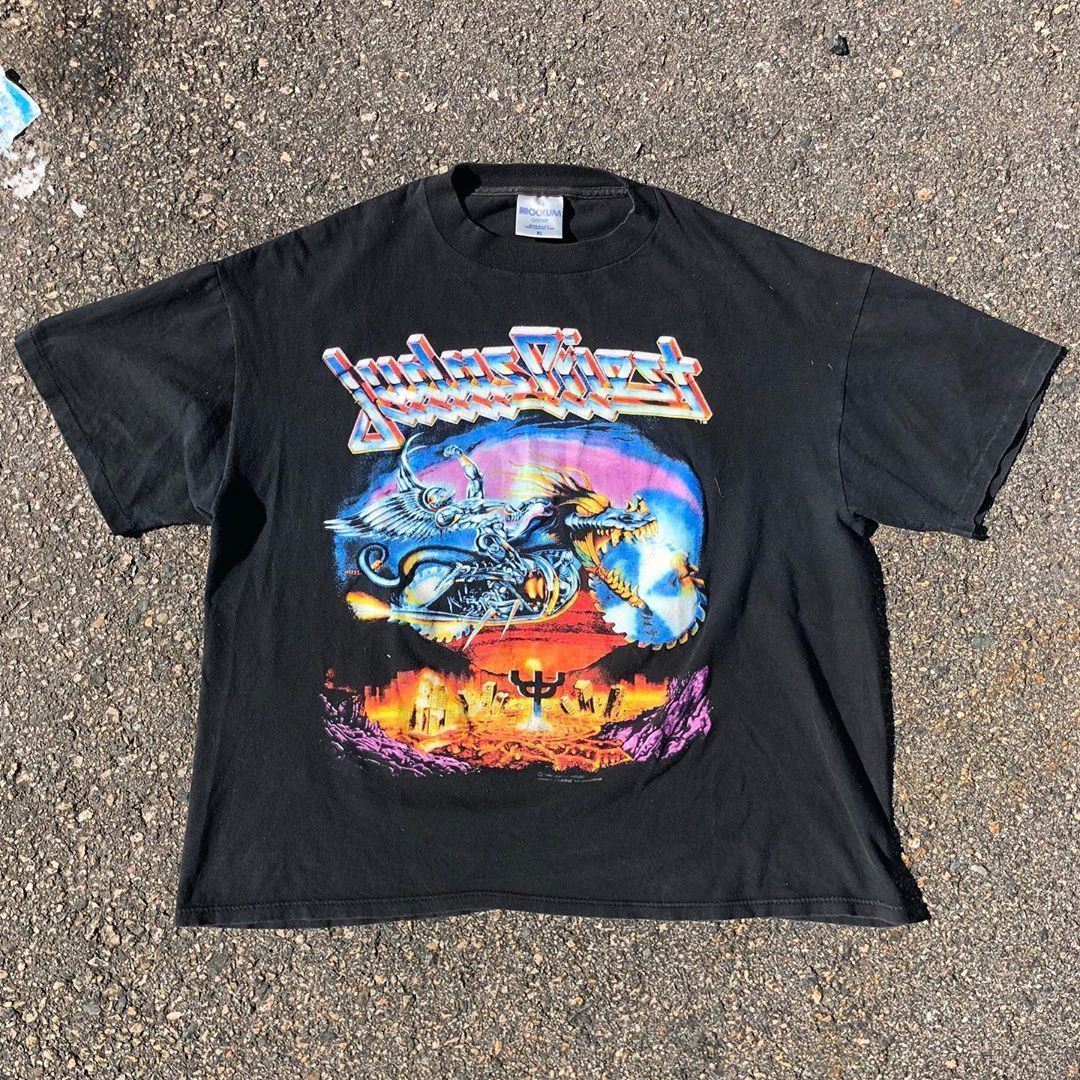 Vintage Goods Judas Priest Painkiller 91 Single Stitch Brockum Tag Shirt