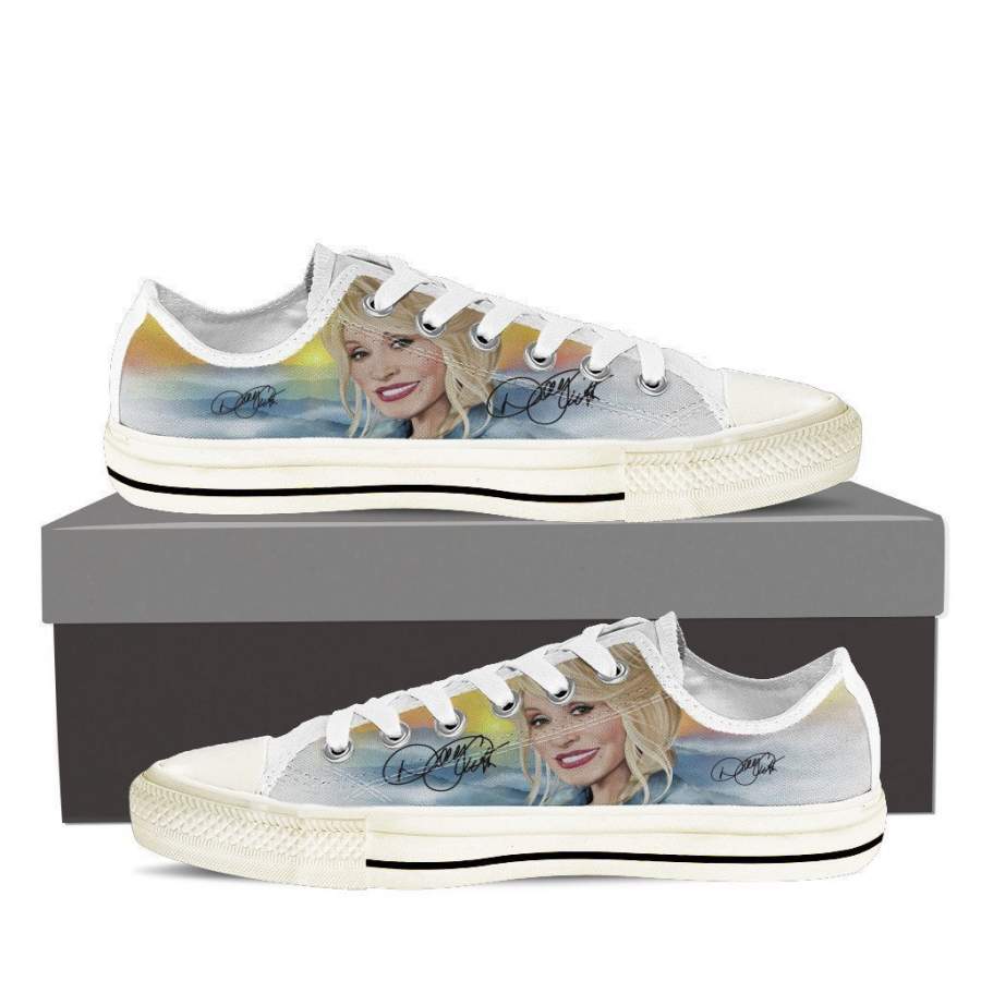 Dolly Parton Low Top Sneakers Shoes For Men