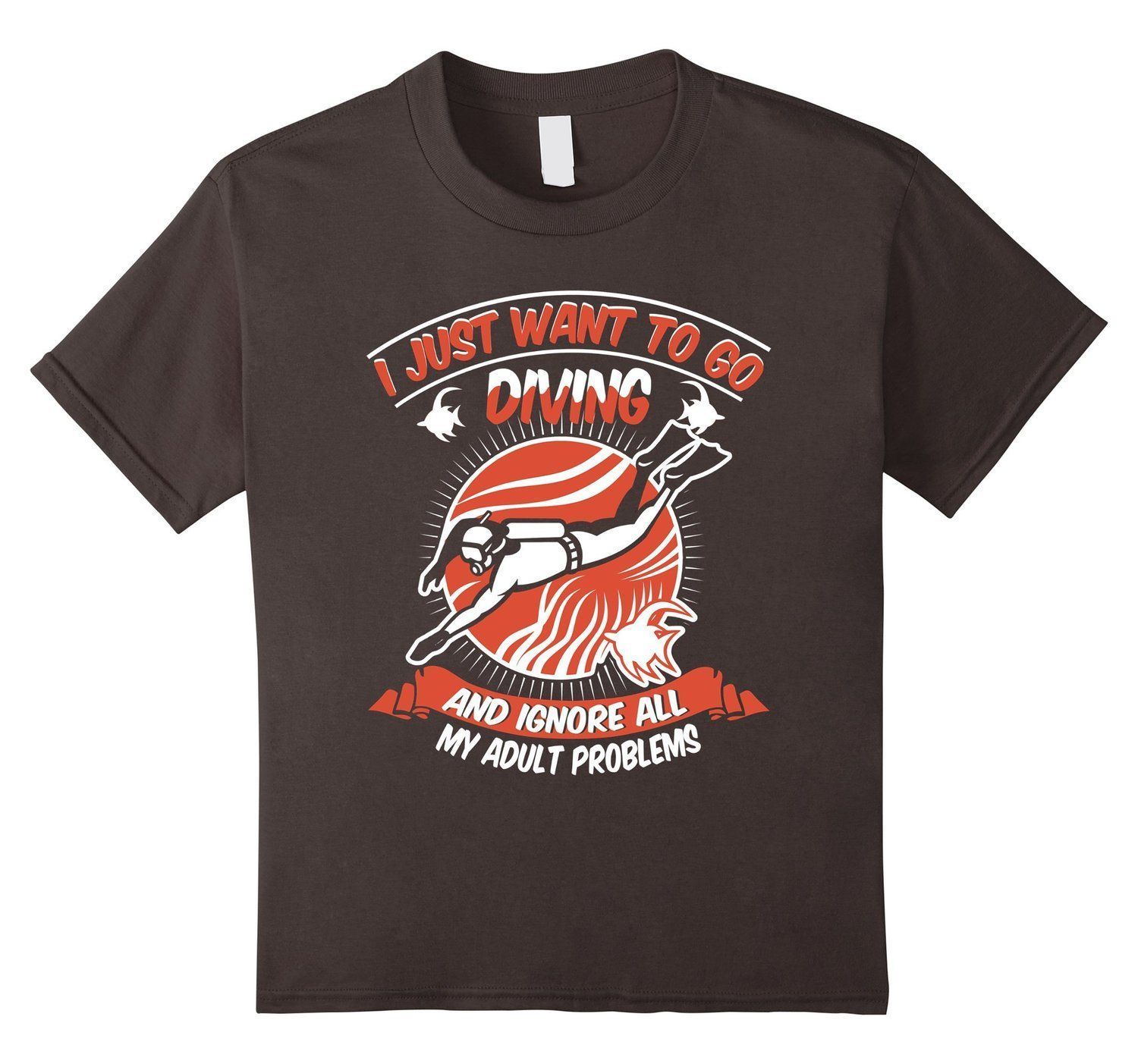 I Just Want To Go Diving Secrets Revealed Tshirts Clothing Shirt