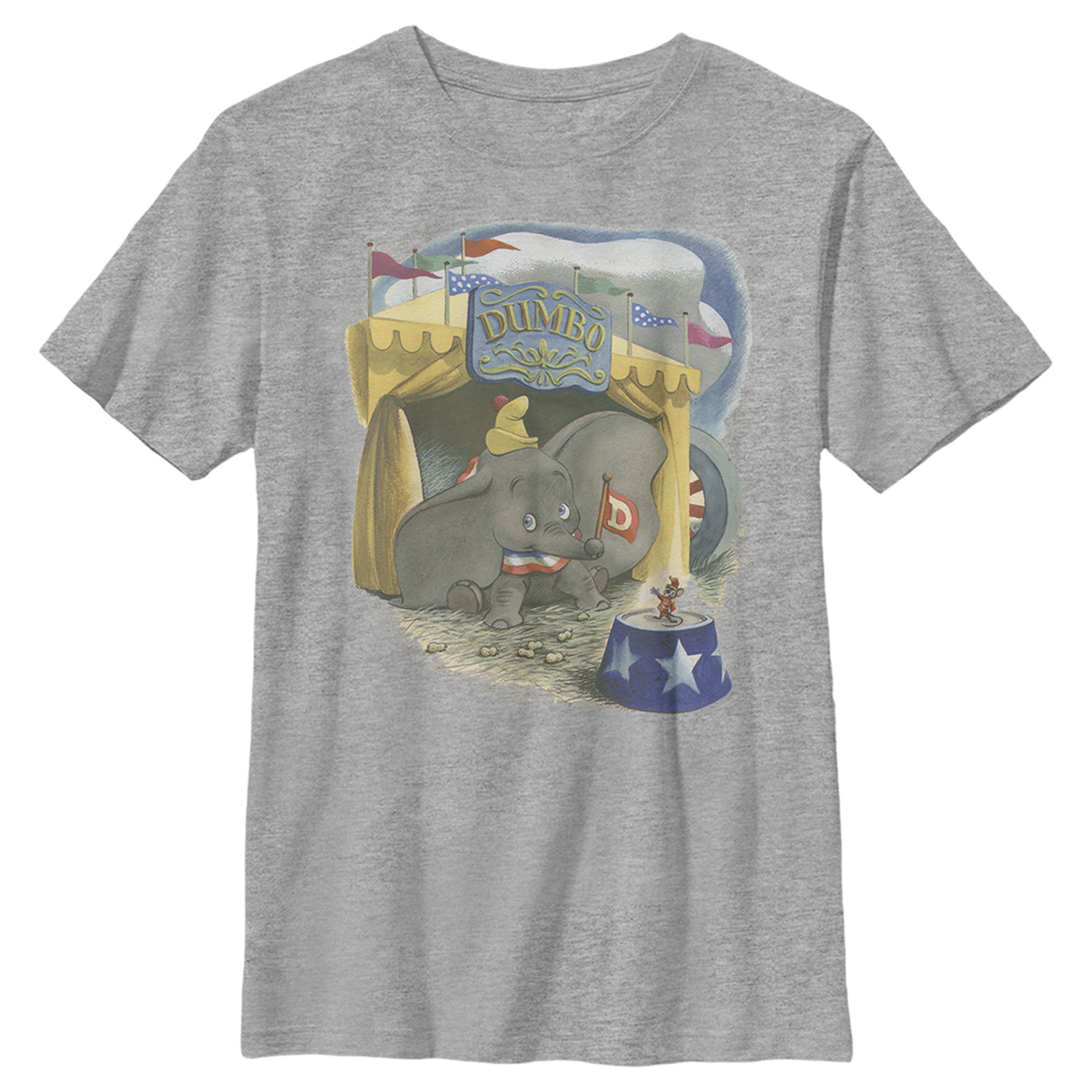 Boy’S Dumbo At The Circus With Timothy Q. Mouse T-Shirt