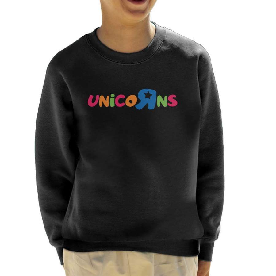 Unicorns Toys R Us Logo Mix Kid’s Sweatshirt