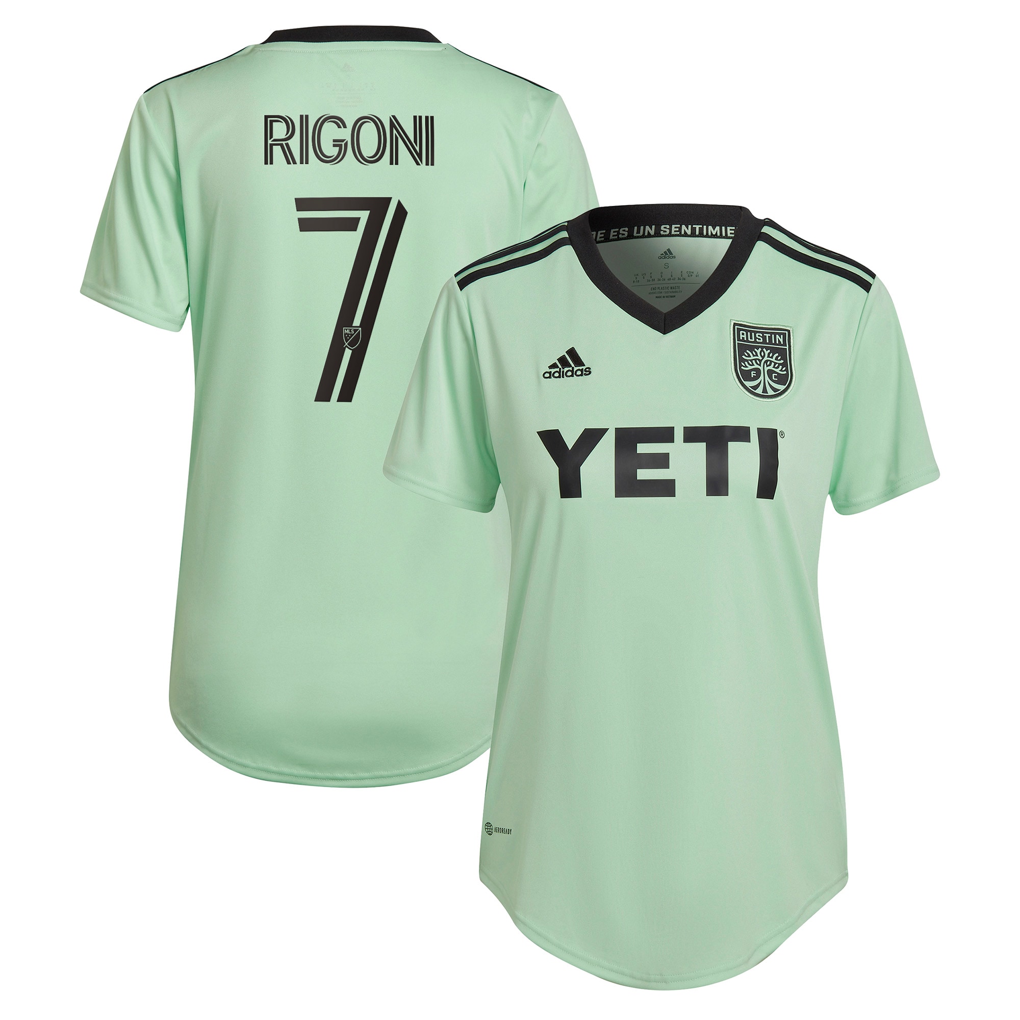 Emiliano Rigoni Austin FC Women's 2023 The Sentimiento Kit Replica Player Jersey – Mint