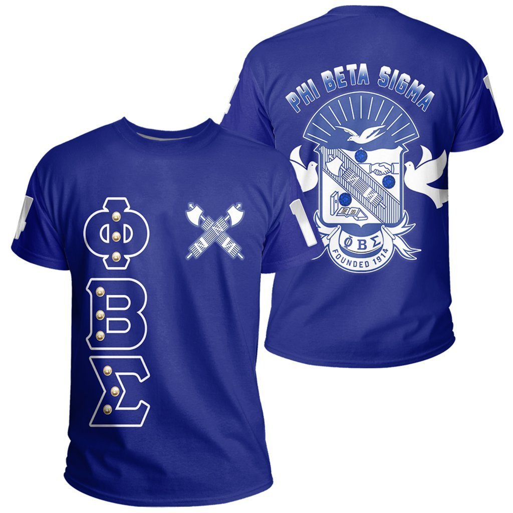 Fraternity Tshirt – Phi Beta Sigma Crystal Blue Tshirt