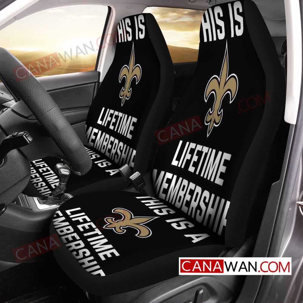 New Orleans Saints Style158 3D Customized Personalized Car Seat Cover