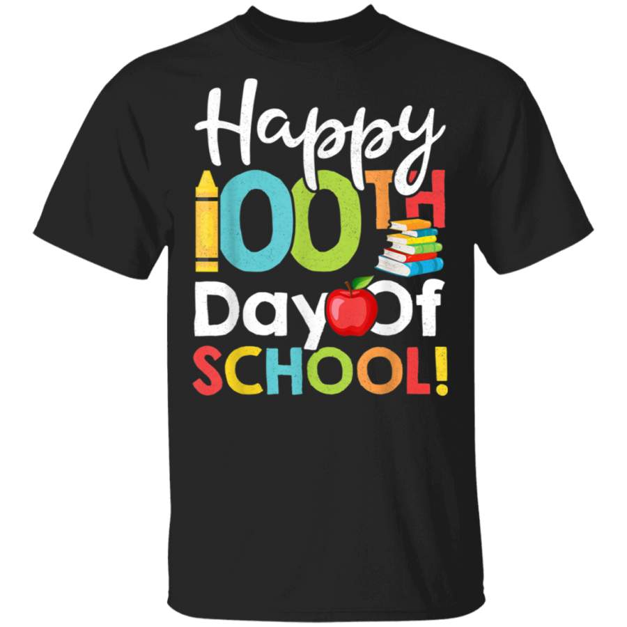 Happy 100th Day of School Shirt for Teacher or Child