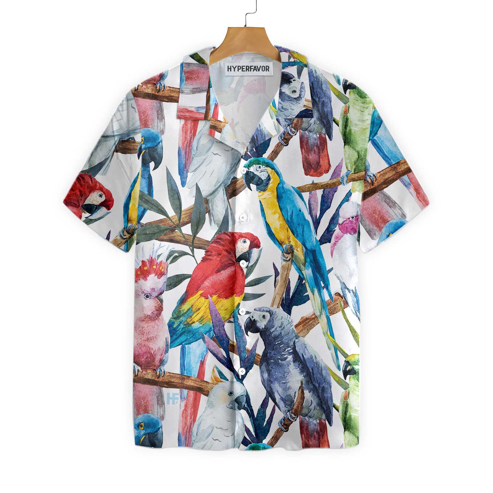 Exotic Parrots Plant Hawaii Shirt Ha5927