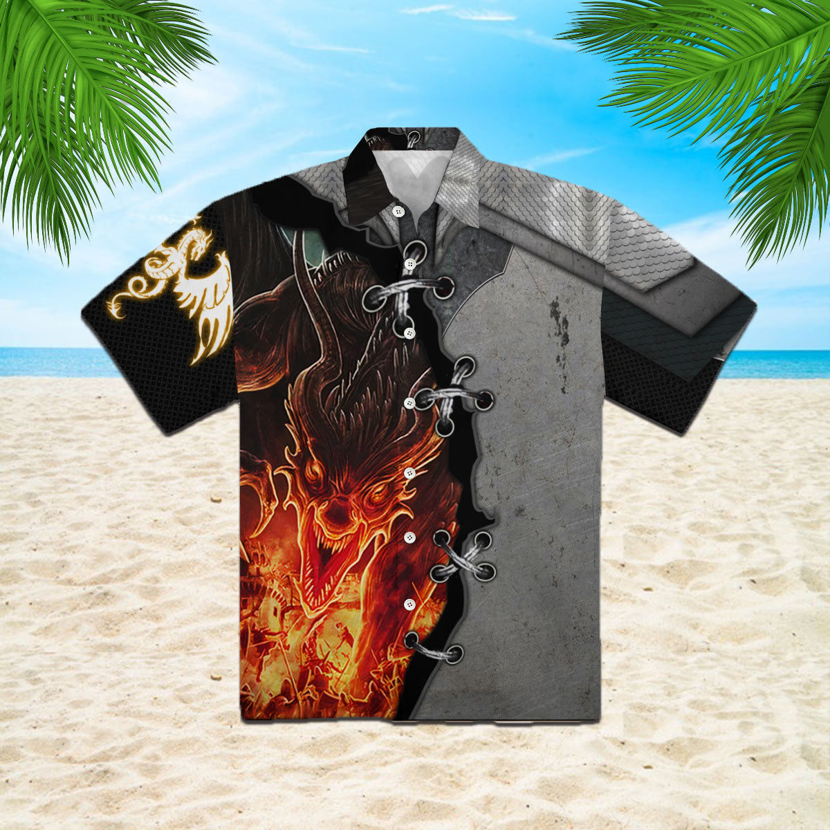 Oragontee Tattoo And Dungeon Dragon Hawaii Shirt For Men Women Adult Ha51690