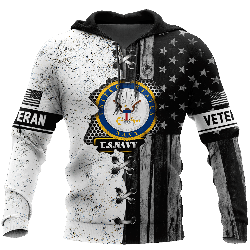 Veteran Us Navy In My Heart 3D Hoodie For Men Women For Men And Women