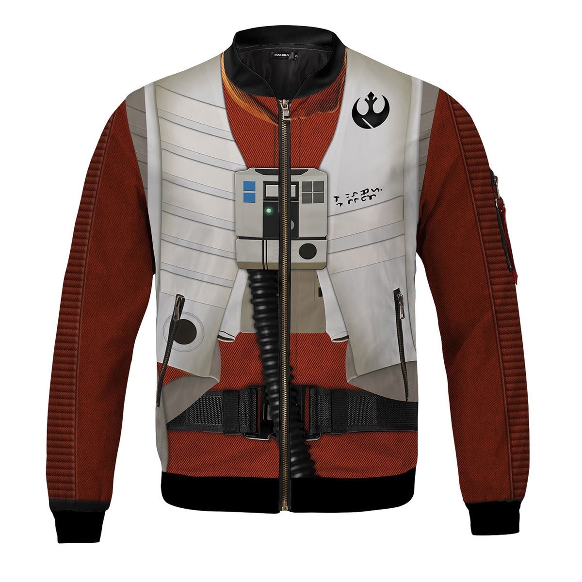 3D Poe Dameron All Over Print Bomber Jacket