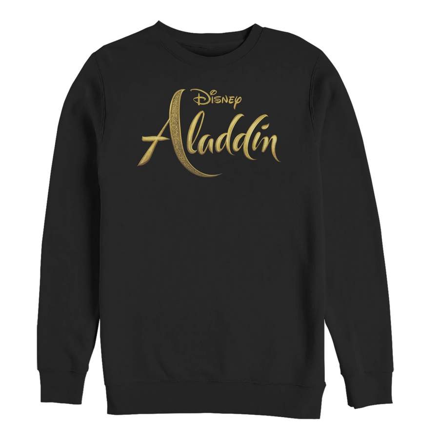 Aladdin Men’s Script Logo Sweatshirt