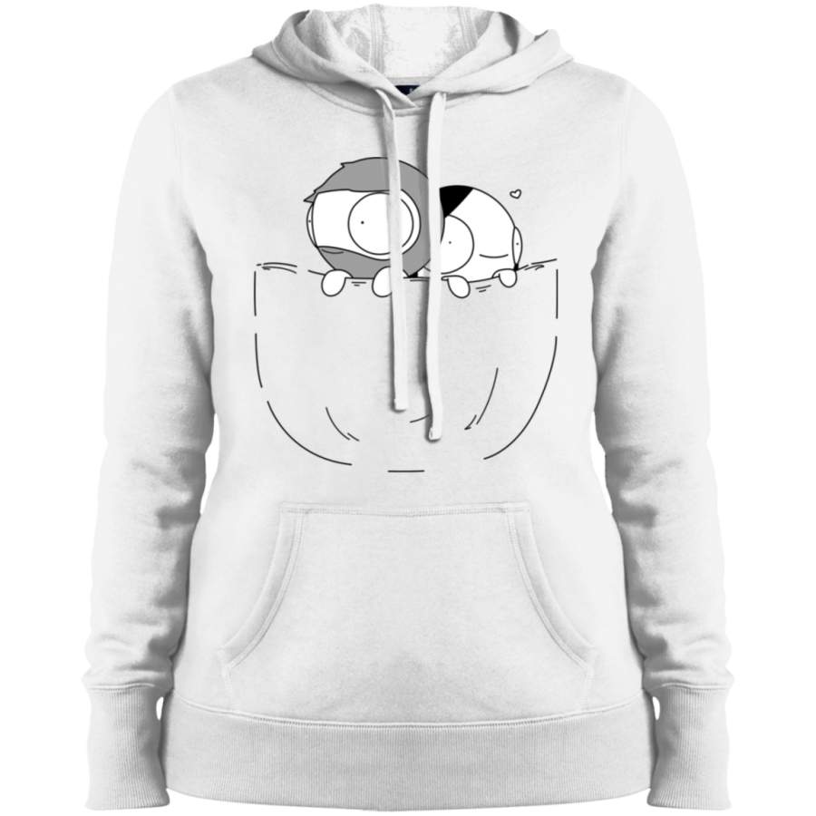 AGR Pocket Catana and John Ladies’ Pullover Hooded Sweatshirt