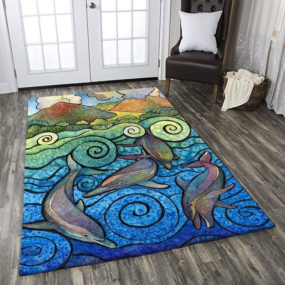 Dolphin Rug, Area Rugs