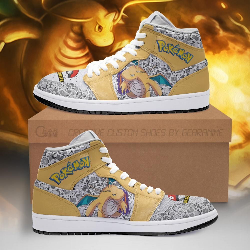Dragonite Pokemon Fan Pt04 Air Jordan Shoes Sport Sneakers