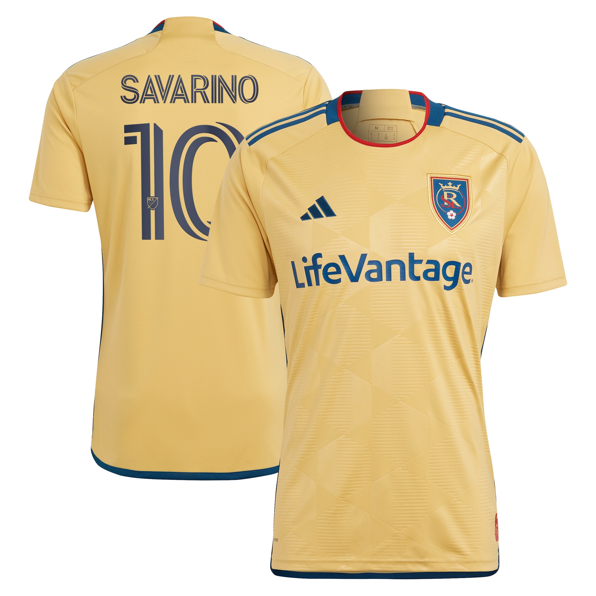 Jefferson Savarino Real Salt Lake 2023 The Beehive State Kit Replica Player Jersey – Gold