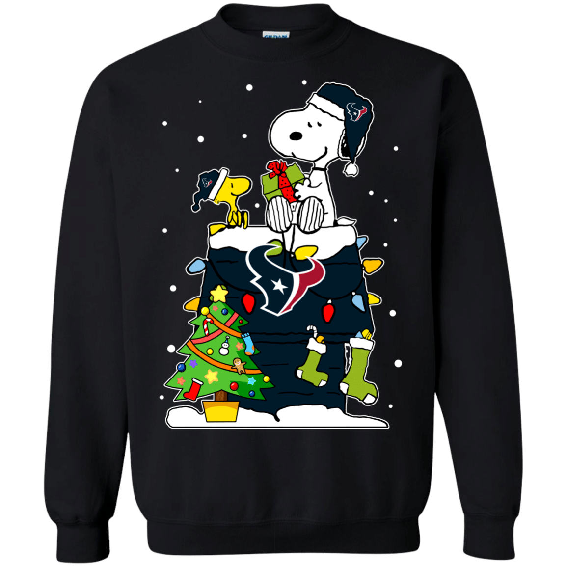 Check Out This Awesome Houston Texans Snoopy Ugly Christmas Sweaters Shirts