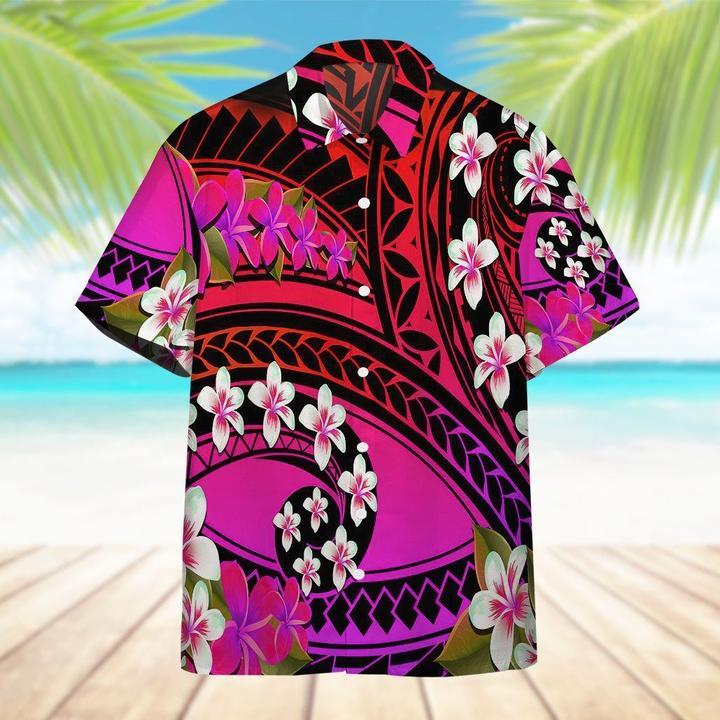 Plumeria Polynesian Purple Hawaii Shirt For Men Women Adult Ha16661