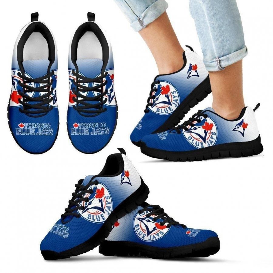 Colorful Unofficial Toronto Blue Jays Sneakers #719