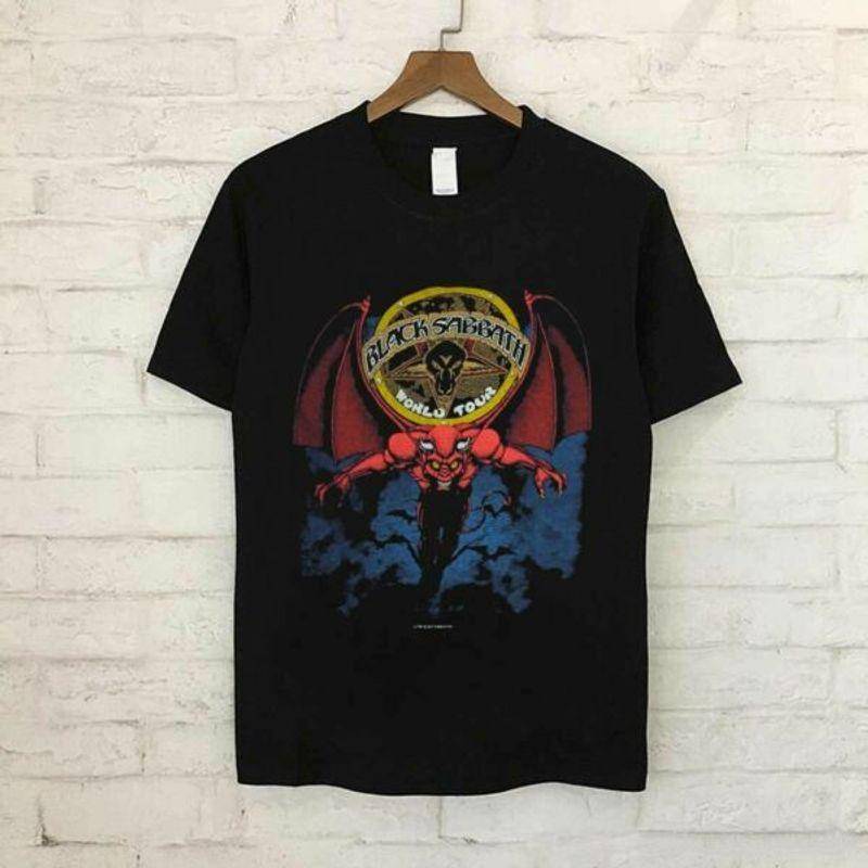 Vtg 80S Black Sabbath Mob Rules 1981 Concert Tour T-Shirt