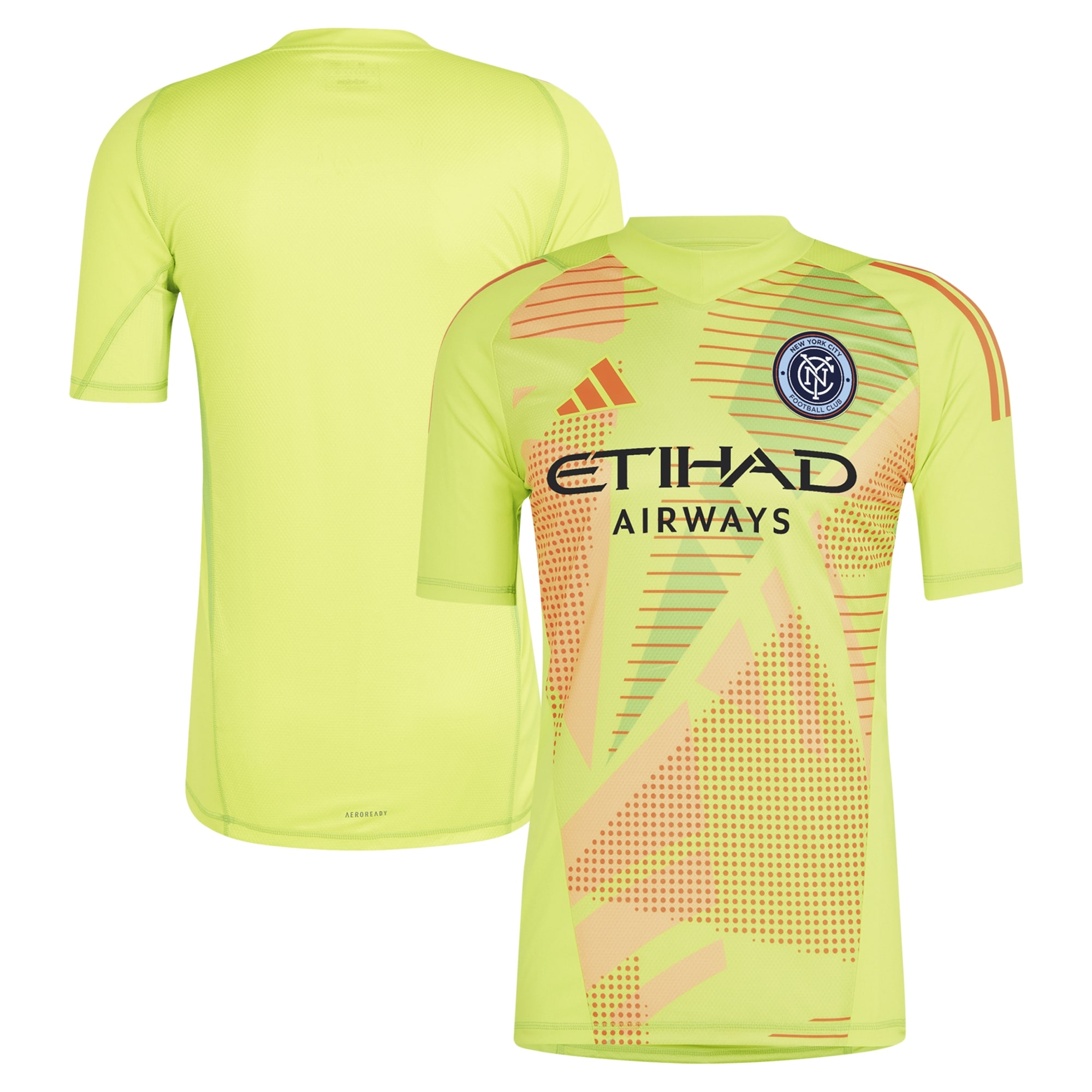 New York City FC 2024 Goalkeeper Jersey – Yellow