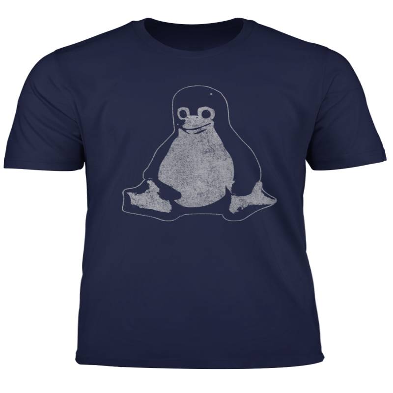 Vintage Linux Penguin T Shirt