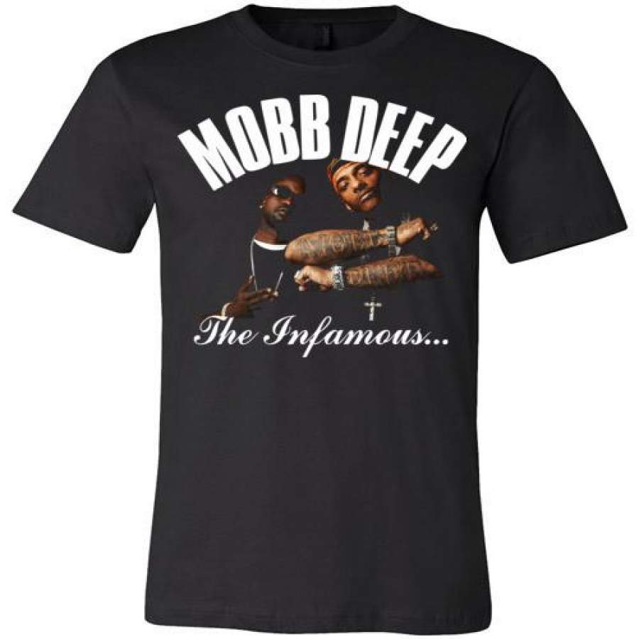 Mobb Deep,Havoc,Prodigy, East Coast Hip Hop,The Infamous,New York,v3b, Canvas Unisex T-Shirt