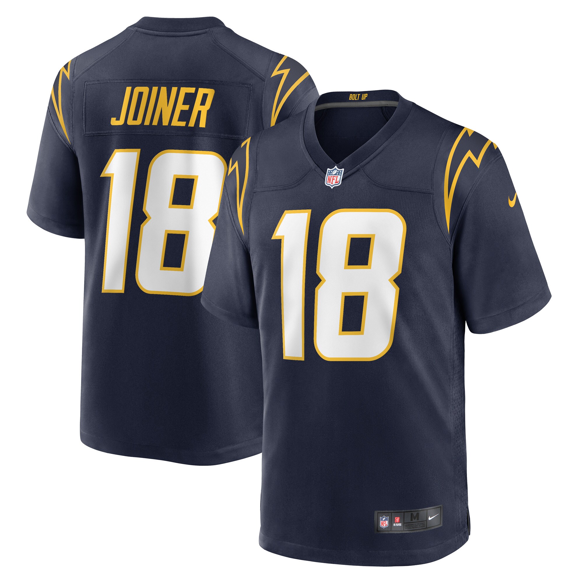 Charlie Joiner Los Angeles Chargers Retired Player Jersey – Navy