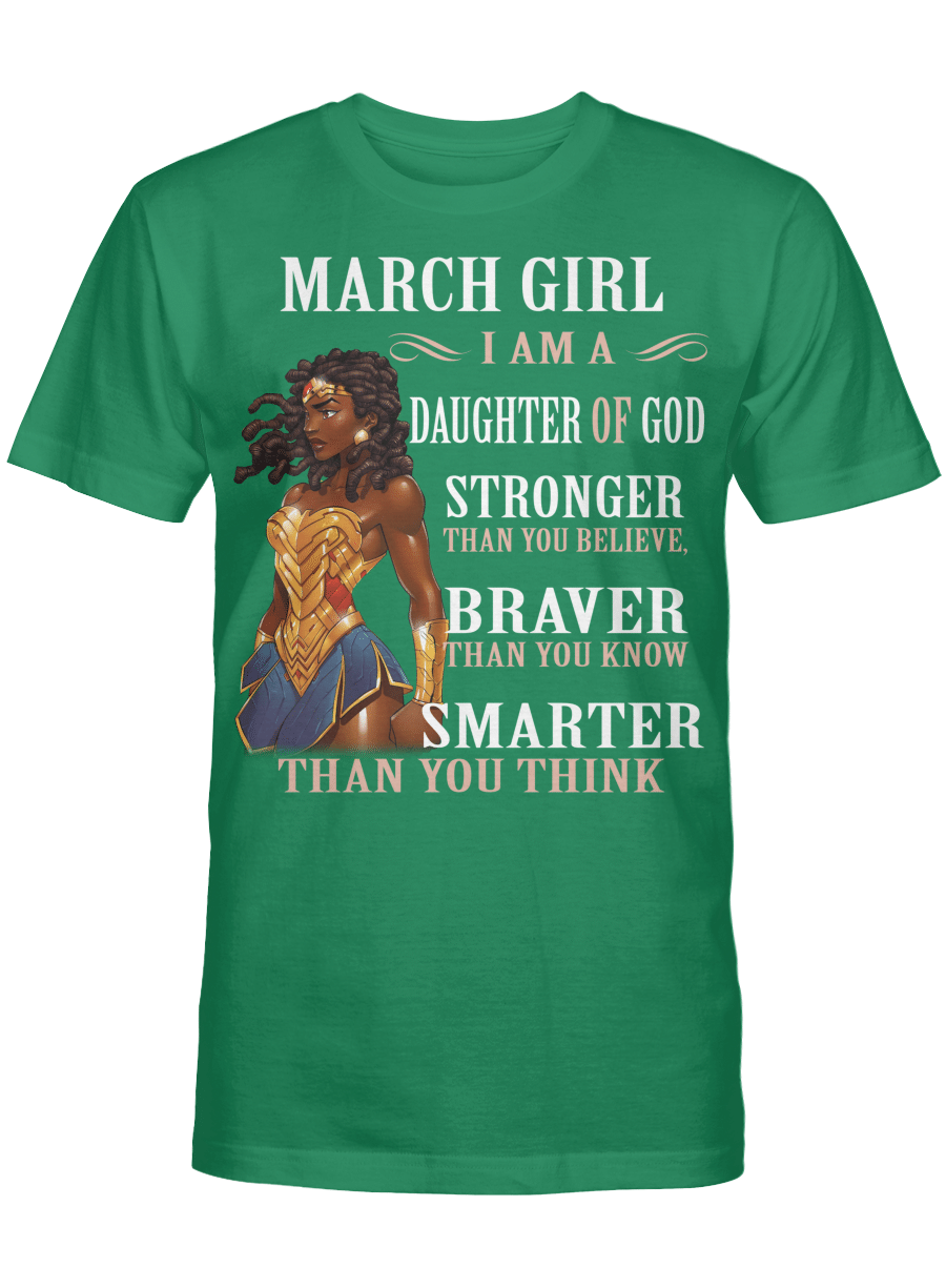 Birthday Shirt For Black Girl Shirt Black Warriors March Girl Shirt For ...