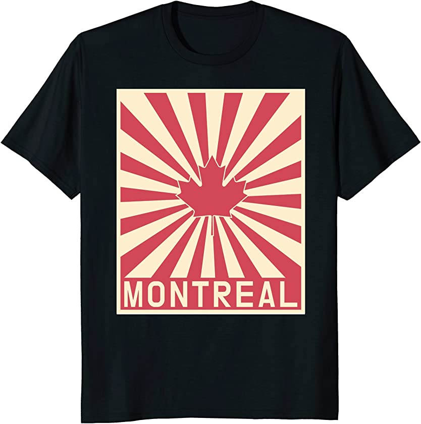 Vintage Montreal Shirt Canadian Flag Canada Day Tshirt