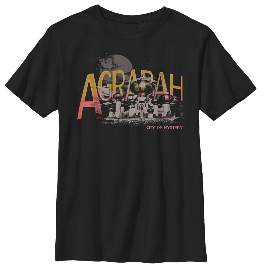 Aladdin Boy’s Agrabah City of Mystery  T Shirt