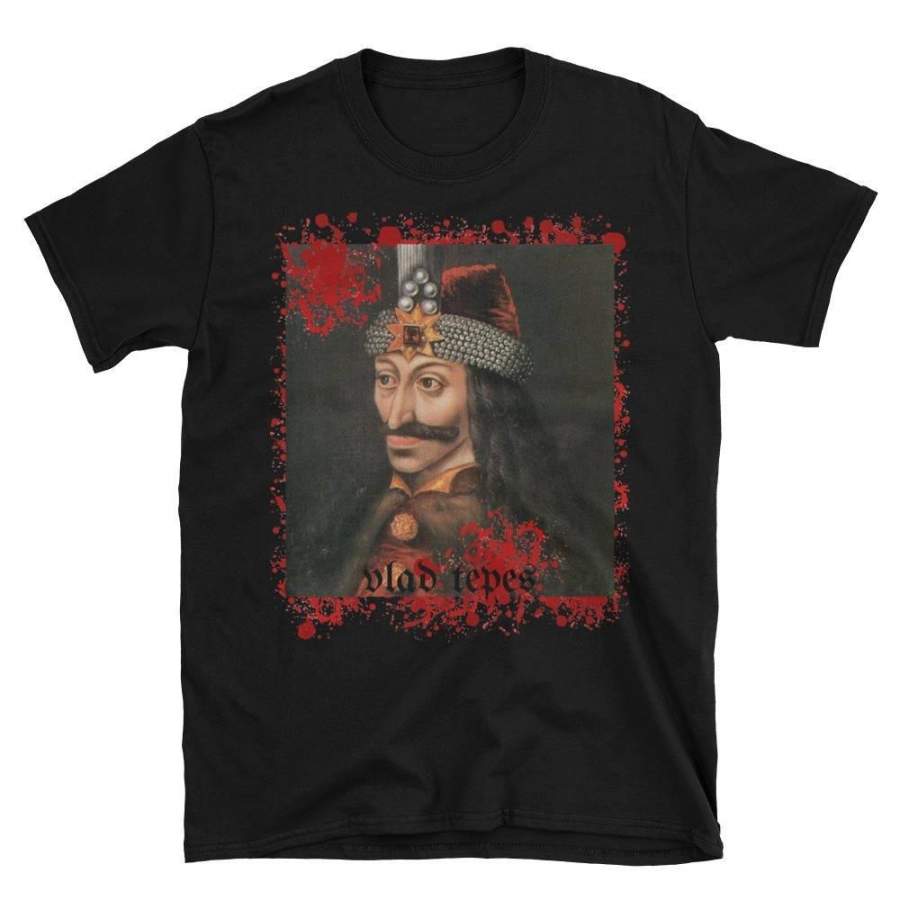 Vlad Tepes Count Dracula Graphic Vampire T-Shirt