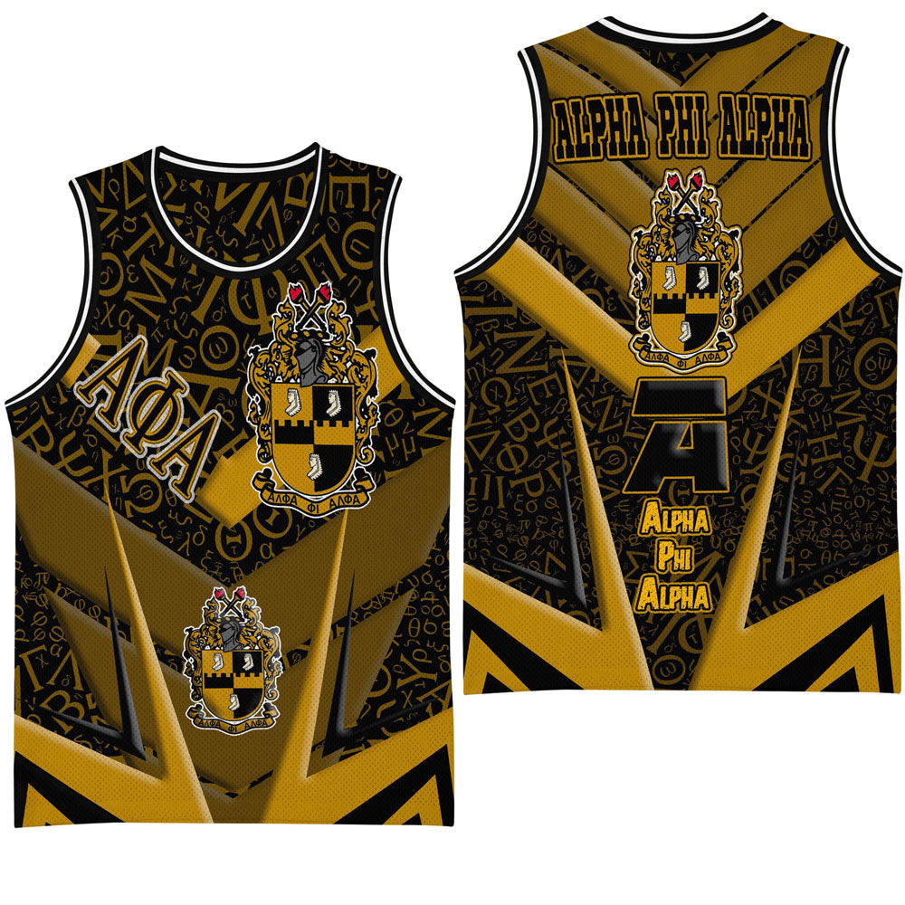 Africa Zone Clothing – Alpha Phi Alpha Sporty Style Basketball Jersey A35