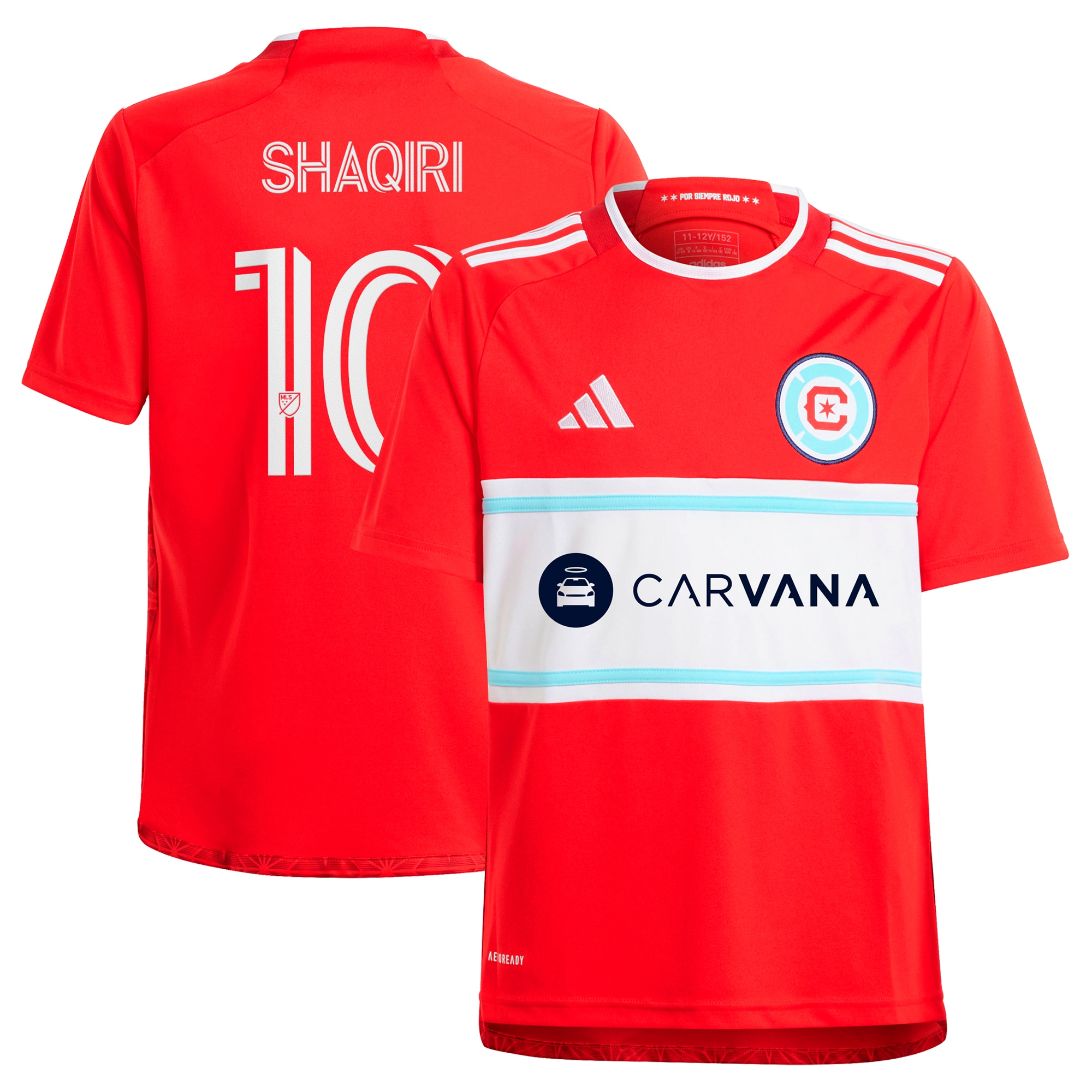 Xherdan Shaqiri Chicago Fire Youth 2024 Return To Red Replica Player Jersey  Red