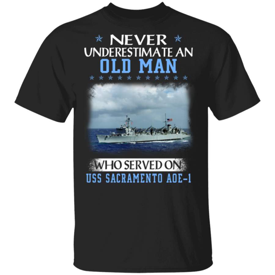 USS Sacramento AOE-1 Veterans Day Christmas Gift T-Shirt