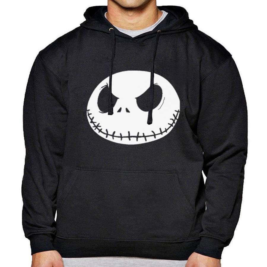 Spring Winter Hoody For Male Jack Skellington Evil Face Print Funny Hoodies Men Hip Hop Harajuku Men?¡¥S Sportswear Hoodie