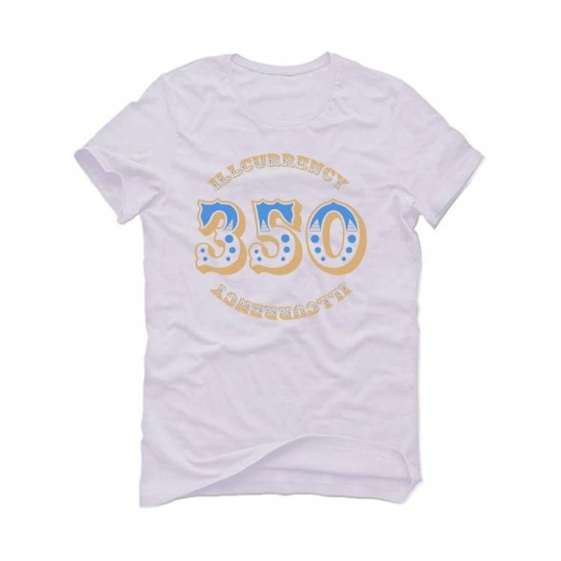 YEEZY 350 V2 Linen White T-Shirt (illcurrency 350)