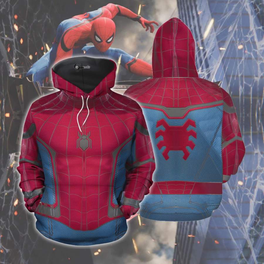 Spider-Man: Stark Suit 3D All Over Printed Shirts for Men and Women