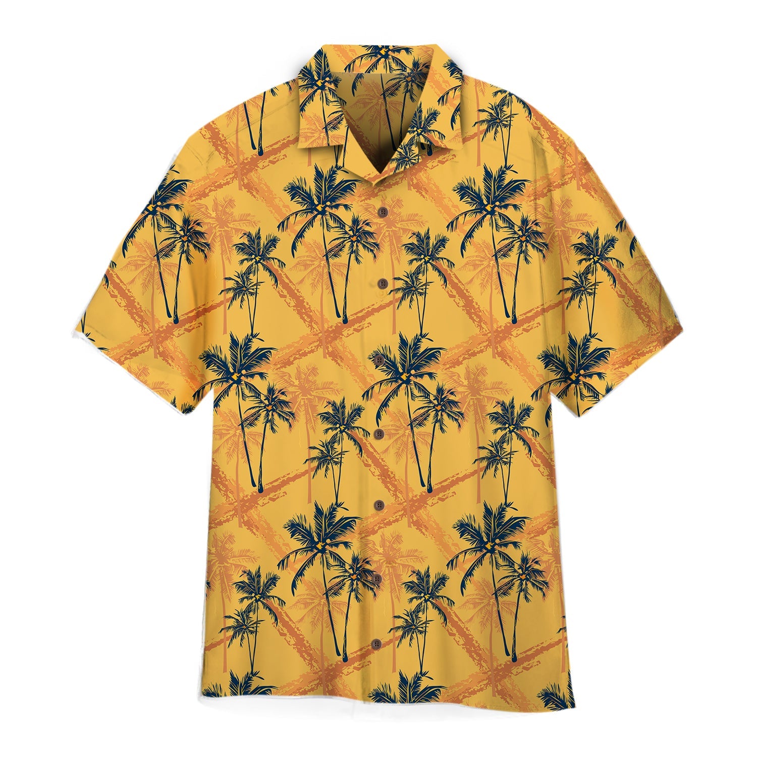 Retro Tropical Palm Tree Hawaiian Shirt – For Men And Women