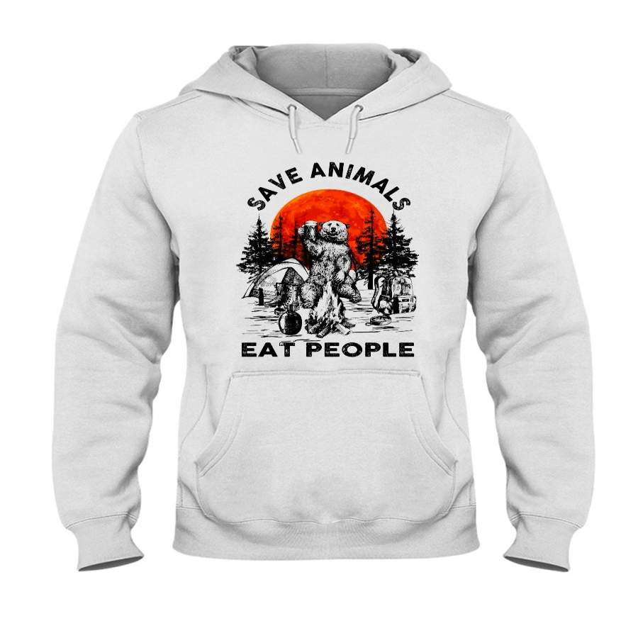 Save Animals Eat People Hoodie