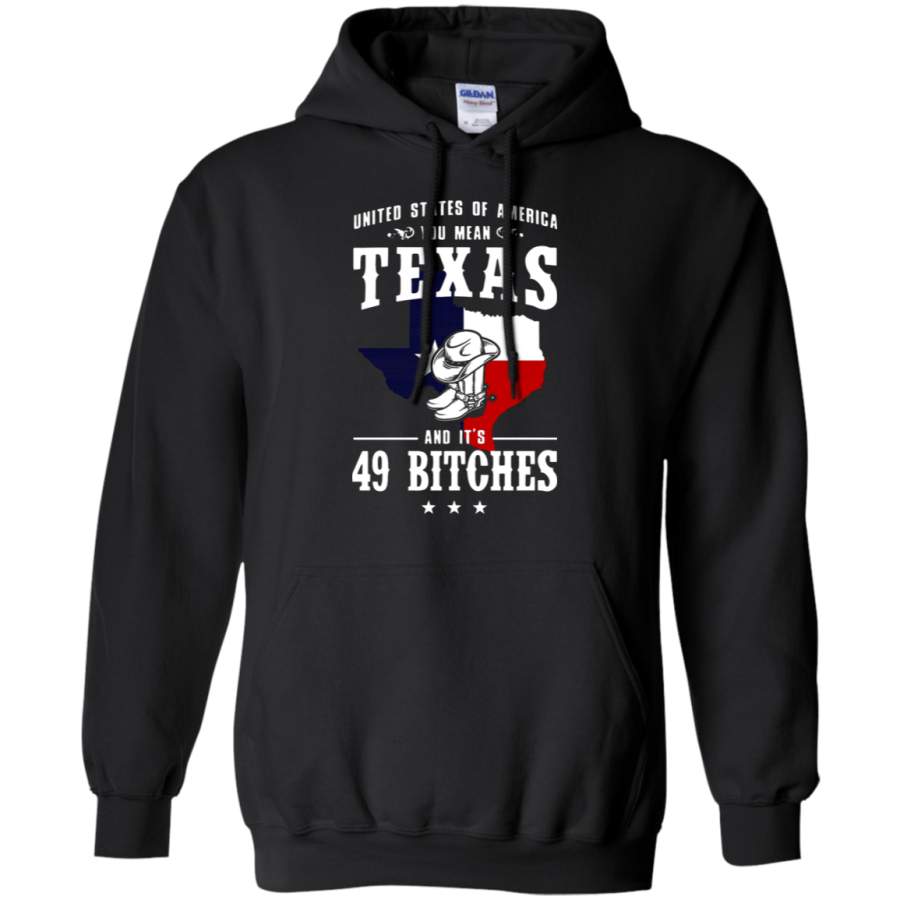 AGR United States Of America Texas And It’s 49 Bitches Hoodie