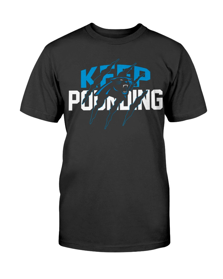 Blithesome Carolina Panthers – Panthers Keep Pounding T-Shirt