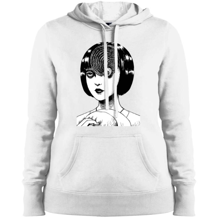 AGR Woman With Special Eyeball Ladies’ Pullover Hooded Sweatshirt