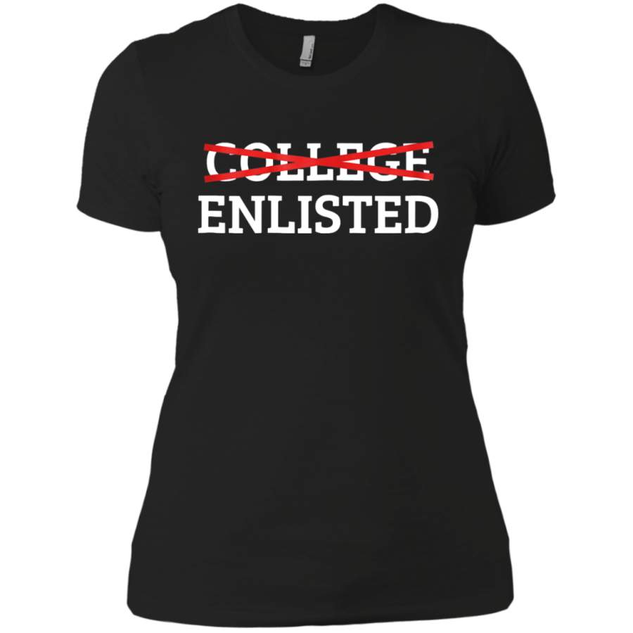 AGR College Enlisted Ladies T-Shirt