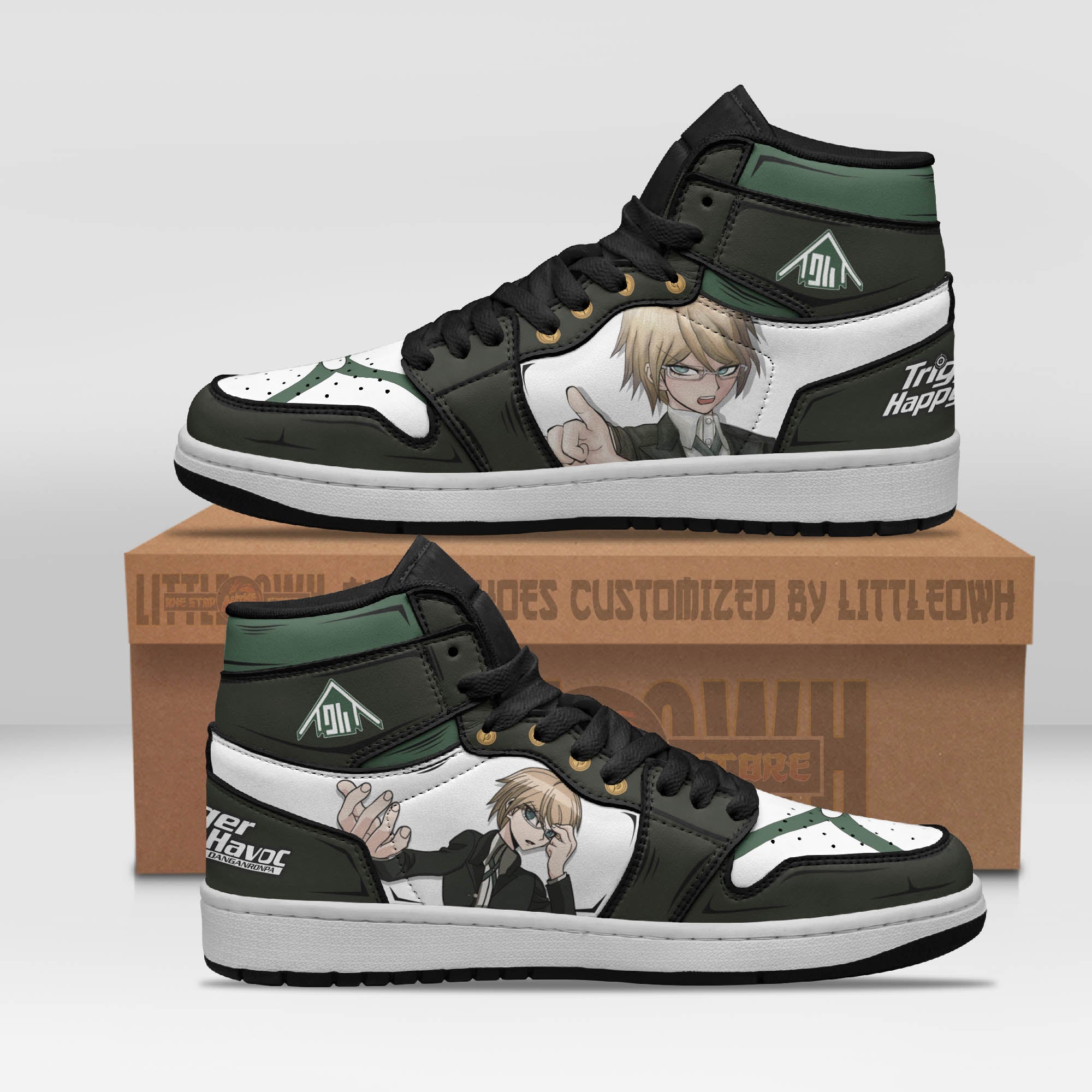 Byakuya Togami Shoes Custom Danganronpa Anime Jd Sneakers